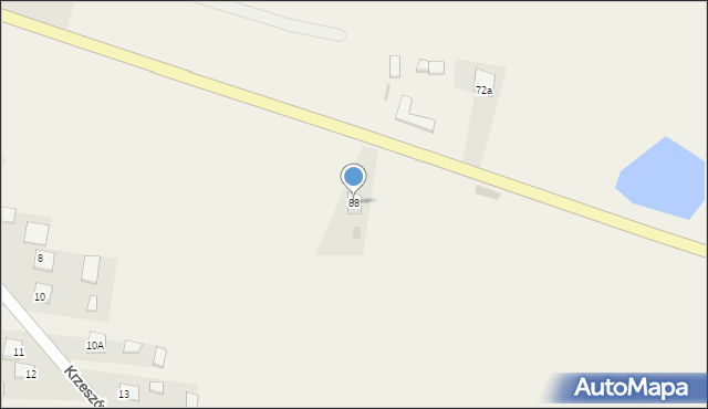 Krzeszów Dolny, Krzeszów Dolny, 88, mapa Krzeszów Dolny