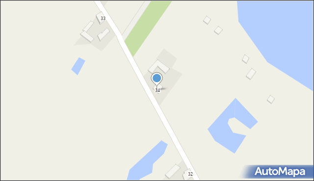 Krzewent, Krzewent, 34, mapa Krzewent