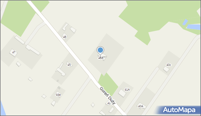 Krzewent, Krzewent, 46A, mapa Krzewent