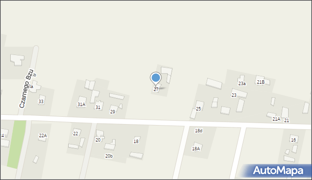 Krzewina, Krzewina, 27, mapa Krzewina