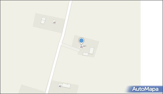 Krzewno, Krzewno, 41, mapa Krzewno