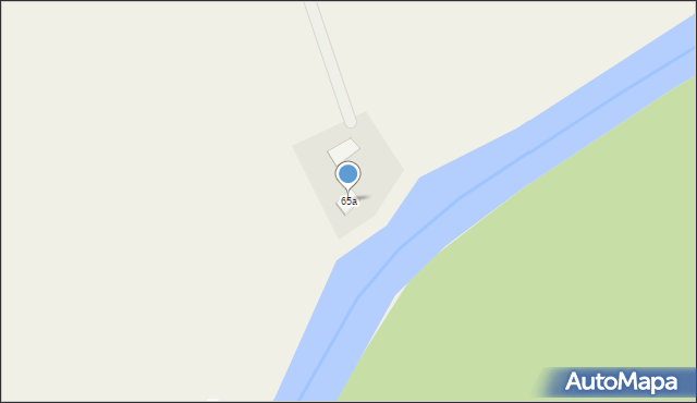Krzewsk, Krzewsk, 65a, mapa Krzewsk