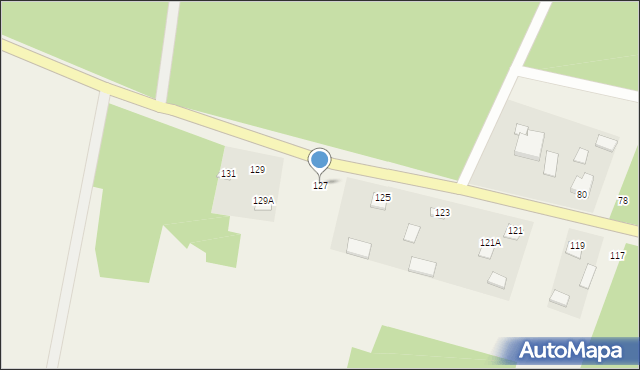 Krzyczew, Krzyczew, 127, mapa Krzyczew