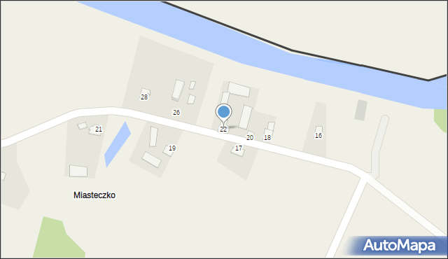 Krzyczew, Krzyczew, 22, mapa Krzyczew