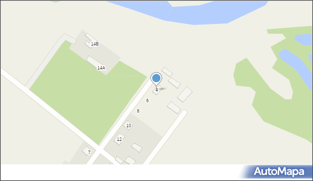 Krzyczew, Krzyczew, 4, mapa Krzyczew