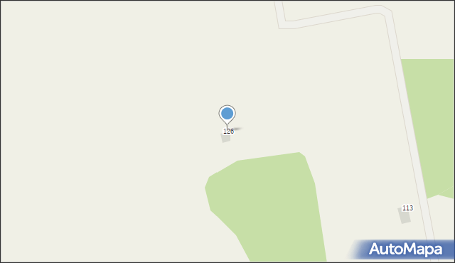 Krzykały, Krzykały, 126, mapa Krzykały