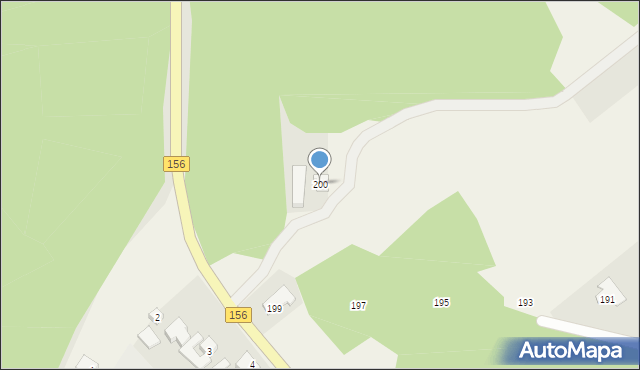 Krzynka, Krzynka, 200, mapa Krzynka