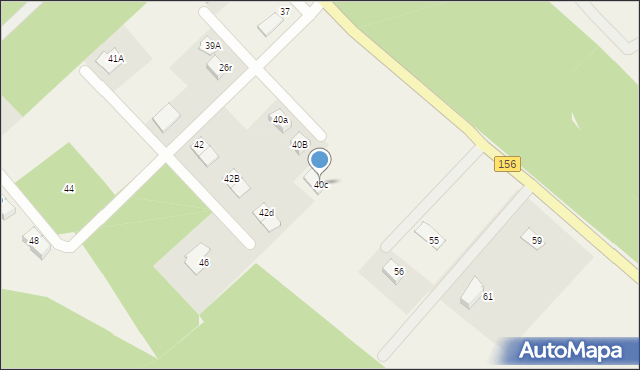 Krzynka, Krzynka, 40c, mapa Krzynka