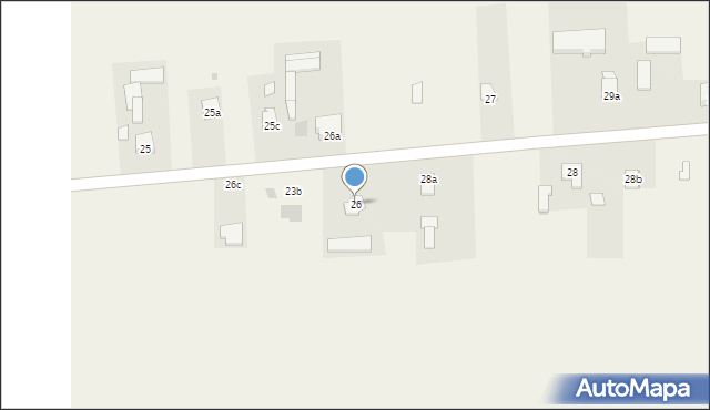 Krzyszkowice, Krzyszkowice, 26, mapa Krzyszkowice