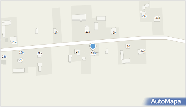 Krzyszkowice, Krzyszkowice, 28b, mapa Krzyszkowice