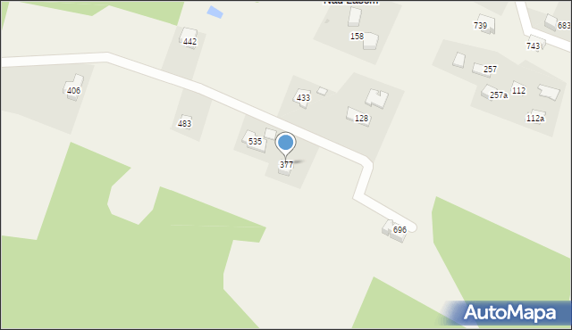 Krzyszkowice, Krzyszkowice, 377, mapa Krzyszkowice