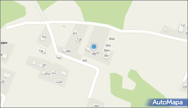 Krzyszkowice, Krzyszkowice, 391, mapa Krzyszkowice
