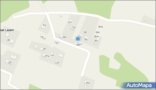 Krzyszkowice, Krzyszkowice, 630, mapa Krzyszkowice