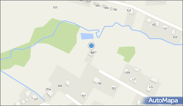 Krzyszkowice, Krzyszkowice, 788, mapa Krzyszkowice