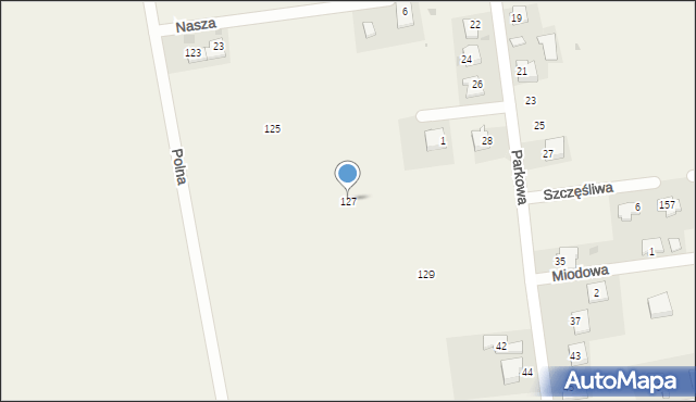 Krzysztoforzyce, Krzysztoforzyce, 127, mapa Krzysztoforzyce