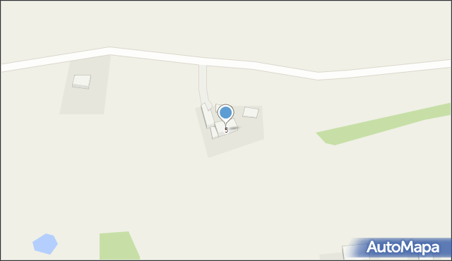 Krzywa, Krzywa, 5, mapa Krzywa