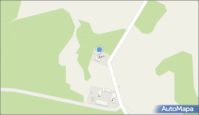 Krzywczyce, Krzywczyce, 16A, mapa Krzywczyce