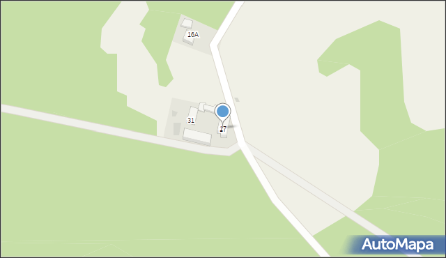 Krzywczyce, Krzywczyce, 17, mapa Krzywczyce