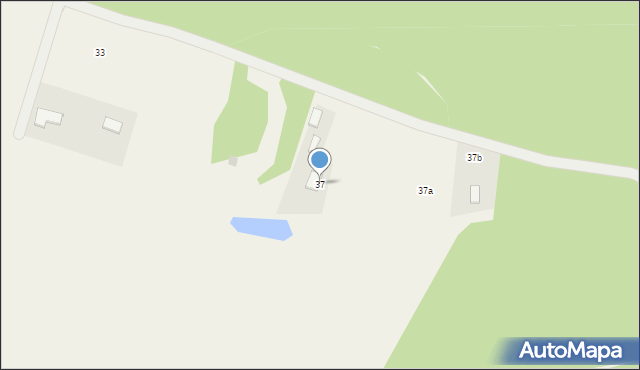 Krzywczyce, Krzywczyce, 37, mapa Krzywczyce