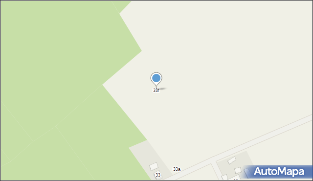 Krzywice, Krzywice, 33f, mapa Krzywice