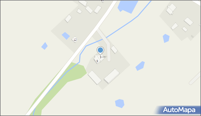 Krzywiec, Krzywiec, 7, mapa Krzywiec