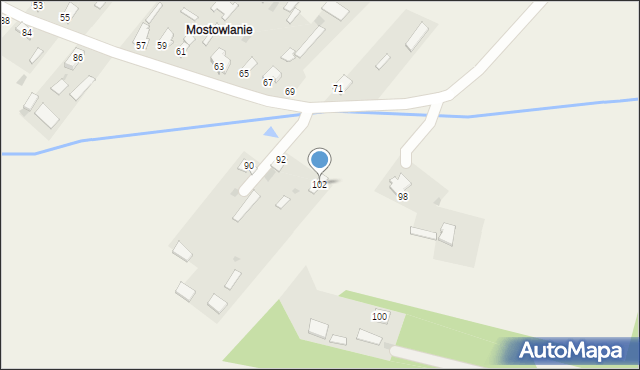 Krzywiec, Krzywiec, 102, mapa Krzywiec