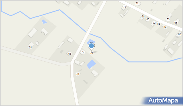 Krzywiec, Krzywiec, 76, mapa Krzywiec