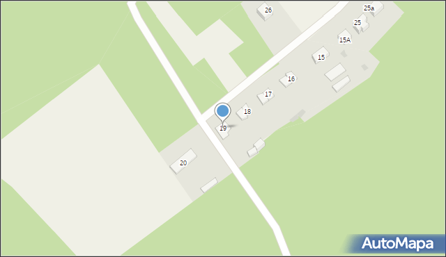Krzywonoś, Krzywonoś, 19, mapa Krzywonoś