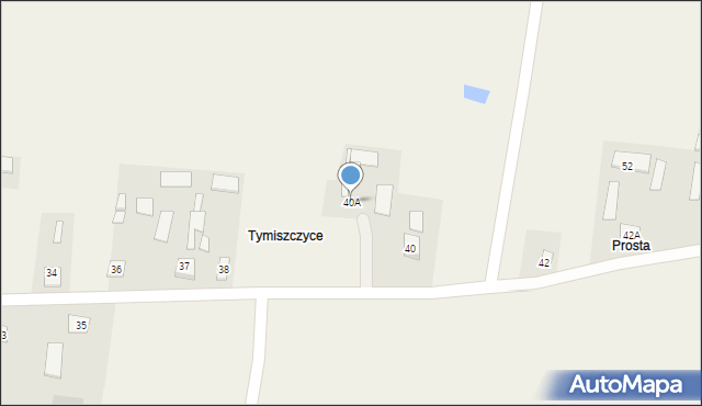 Krzywowólka, Krzywowólka, 40A, mapa Krzywowólka