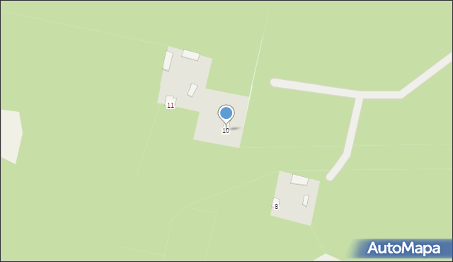 Krzywy Dąb, Krzywy Dąb, 10, mapa Krzywy Dąb