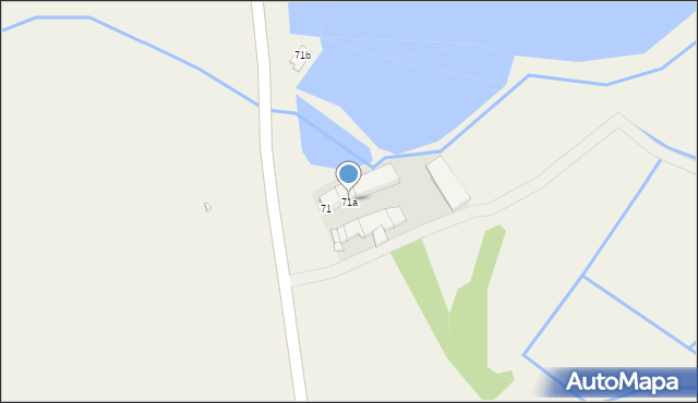 Krzyżkowice, Krzyżkowice, 71a, mapa Krzyżkowice