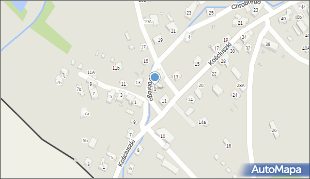 Kudowa-Zdrój, Króla Bolesława Chrobrego, 2, mapa Kudowa-Zdrój