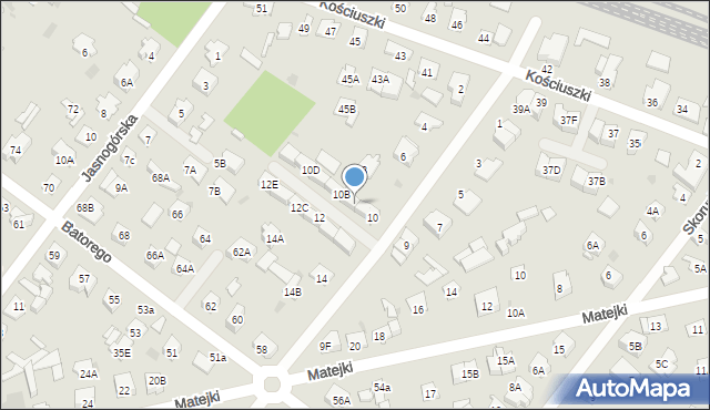 Legionowo, Króla Bolesława Chrobrego, 10A, mapa Legionowo
