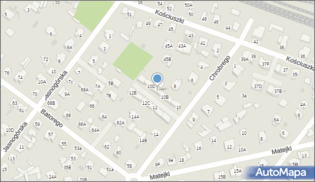 Legionowo, Króla Bolesława Chrobrego, 10C, mapa Legionowo