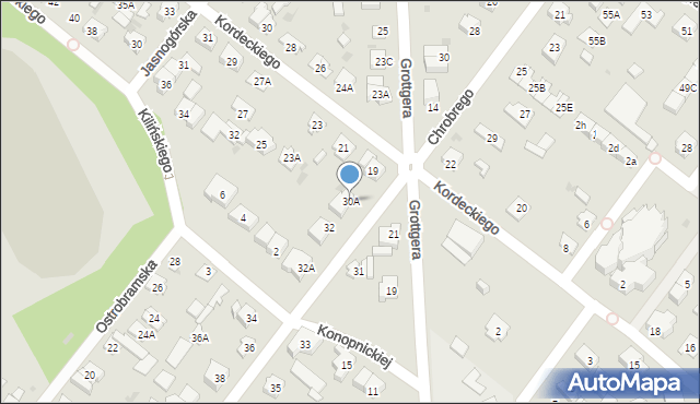 Legionowo, Króla Bolesława Chrobrego, 30A, mapa Legionowo