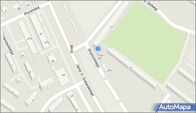 Legionowo, Króla Jana III Sobieskiego, 10E, mapa Legionowo