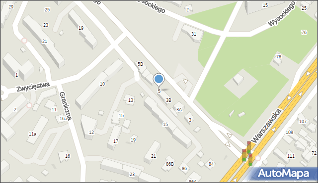 Legionowo, Króla Jana III Sobieskiego, 5, mapa Legionowo