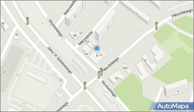 Legionowo, Króla Jana III Sobieskiego, 6, mapa Legionowo