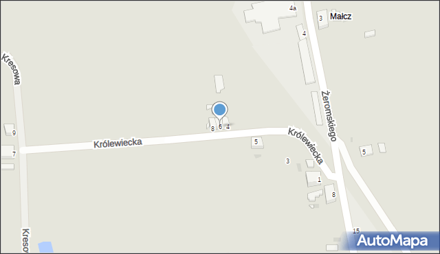 Lipiany, Królewiecka, 6, mapa Lipiany