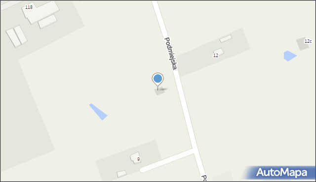 Lipienice, Krótka, 5, mapa Lipienice