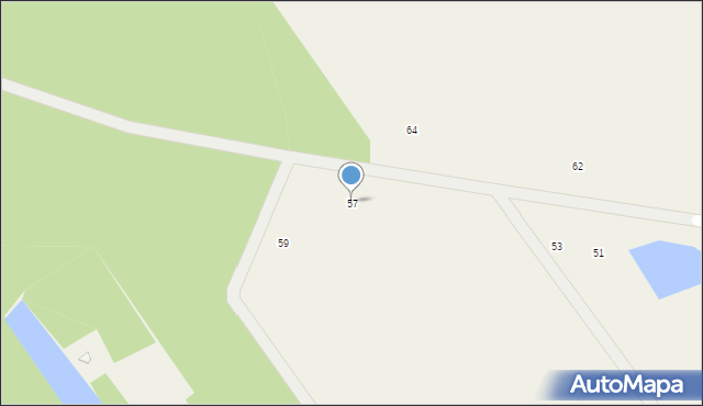 Łomazy, Krasowska, 57, mapa Łomazy