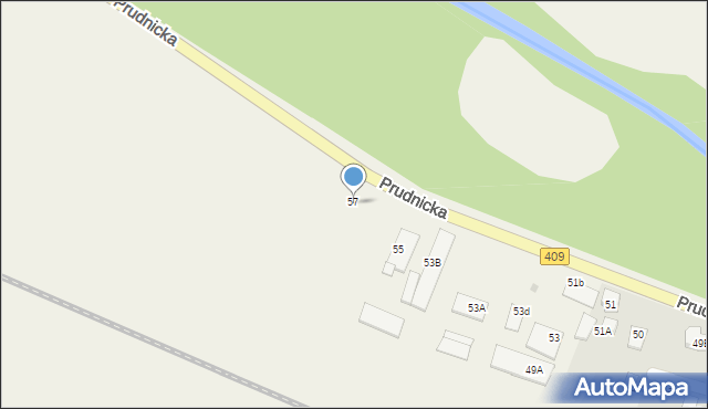 Łowkowice, Krapkowicka, 59, mapa Łowkowice