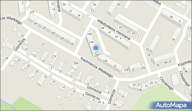 Lubań, Króla Kazimierza Wielkiego, 12d, mapa Lubań