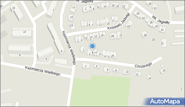 Lubawa, Króla Bolesława Chrobrego, 5, mapa Lubawa