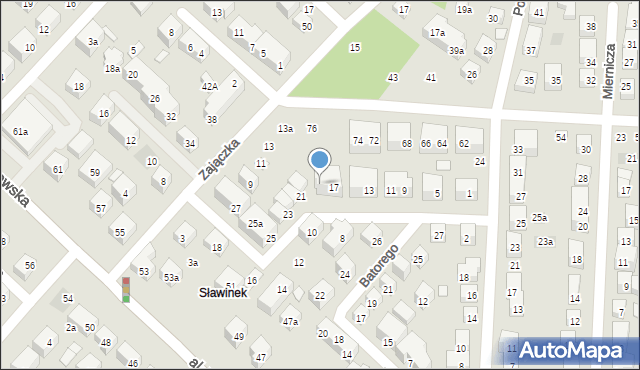 Lublin, Króla Jana III Sobieskiego, 19, mapa Lublina