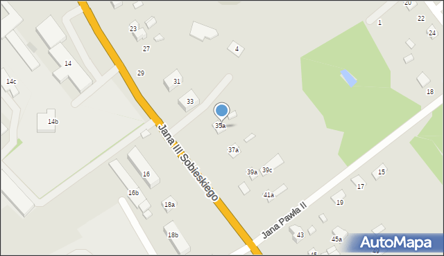 Lubycza Królewska, Króla Jana III Sobieskiego, 35b, mapa Lubycza Królewska