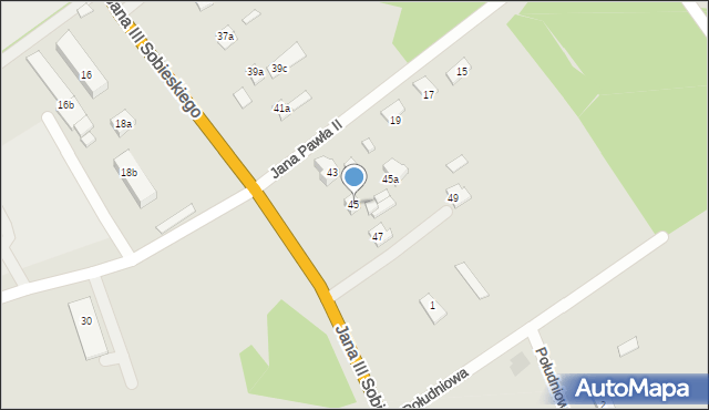 Lubycza Królewska, Króla Jana III Sobieskiego, 45, mapa Lubycza Królewska