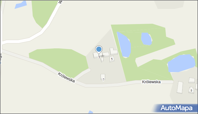 Maks, Królewska, 3, mapa Maks