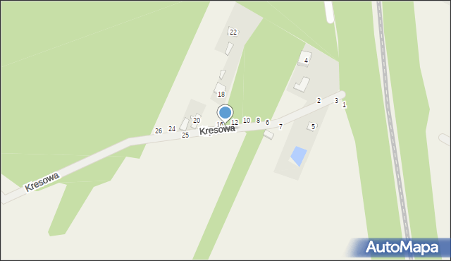 Maliszew, Kresowa, 17, mapa Maliszew