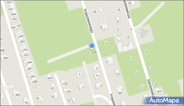 Marki, Kraszewskiego Józefa Ignacego, 13, mapa Marki